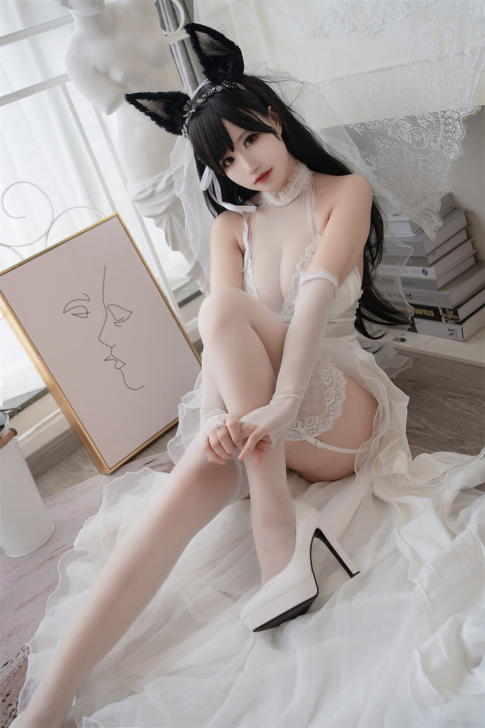 小仓千代w爱宕婚纱20图插图1