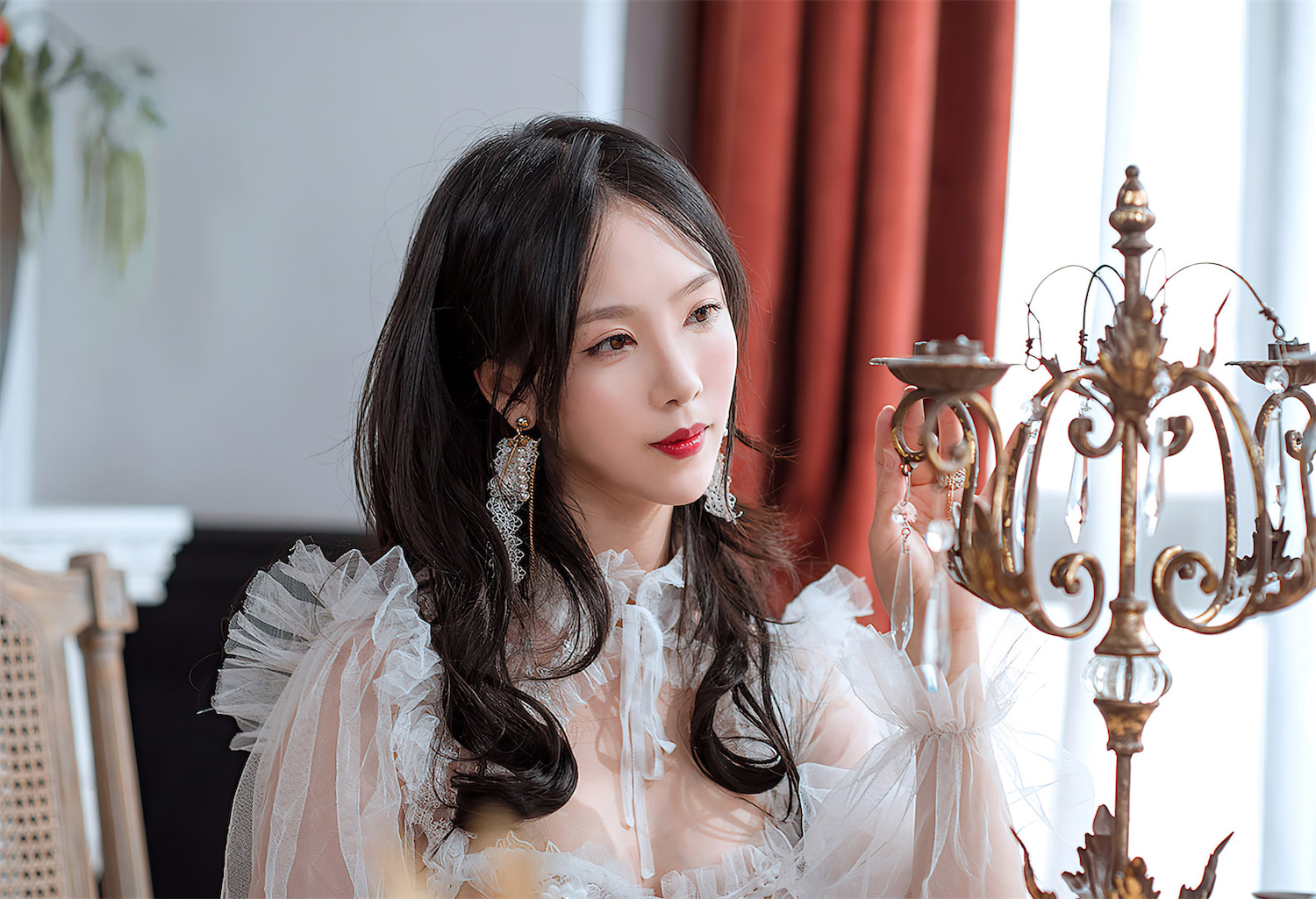 抖娘利世花嫁高跟女郎47图插图2